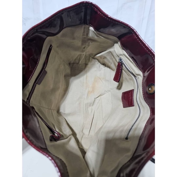 Authentic BURBERRY Supernova Check Canvas Heart Tote Bag - Picture 11 of 11